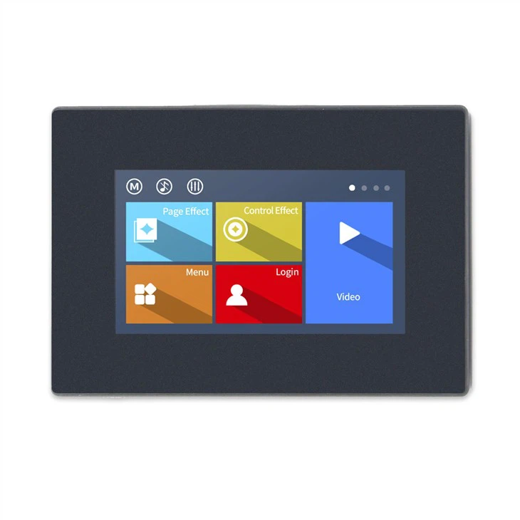 Modul Tampilan LCD 480×272 Dengan Layar Sentuh Dan Papan